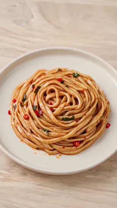 Chili Cold Noodles in 13 Seconds video cover