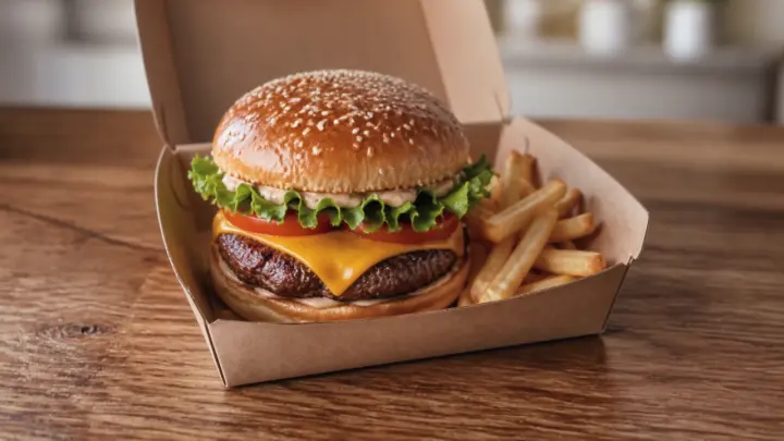 Burger Unboxing and First-Bite Video cover