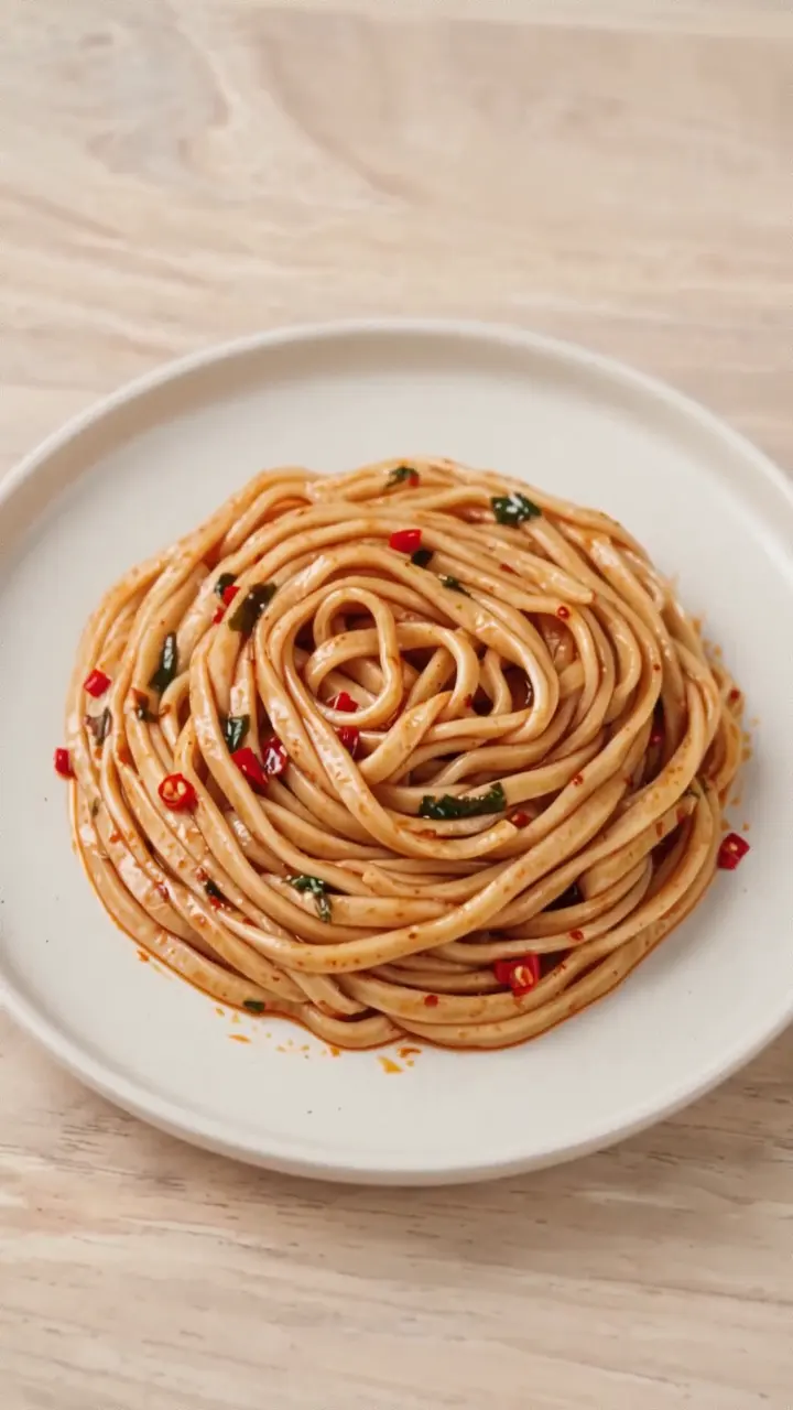 Instant Chili Cold Noodle Prep Video cover