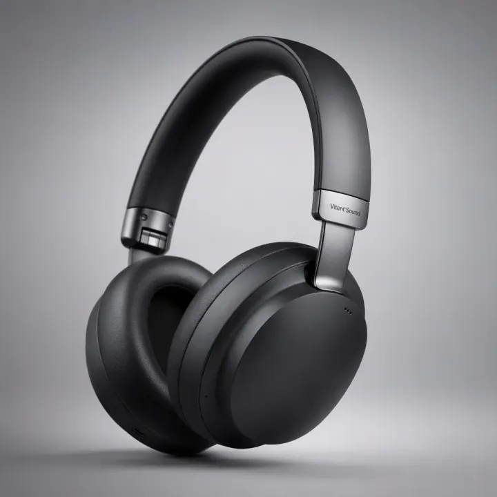 Headphones Sound Wave Product Ad Video cover