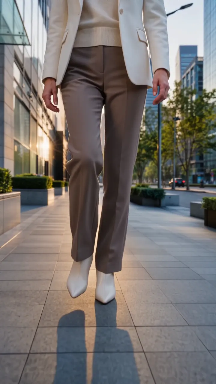 Ivory Ankle Boots City Commute Ad Video cover