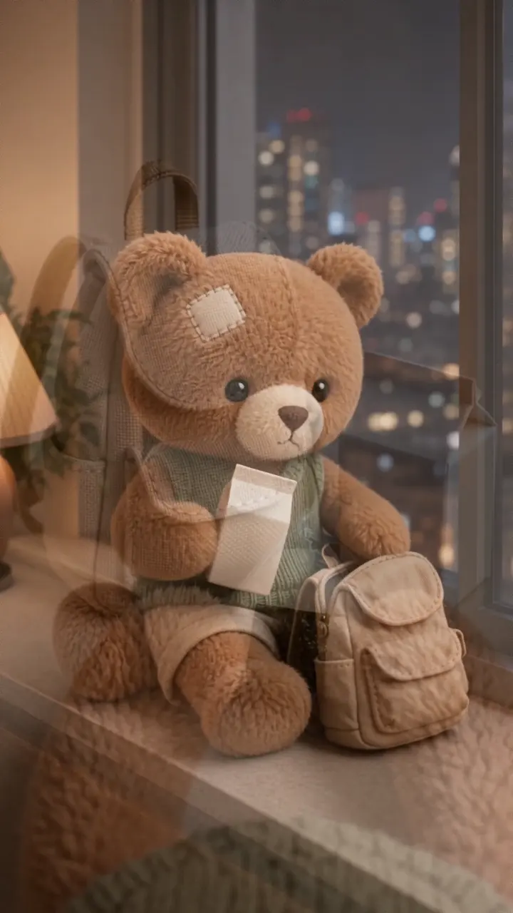 Animated Bear Convenience Store Story Video cover