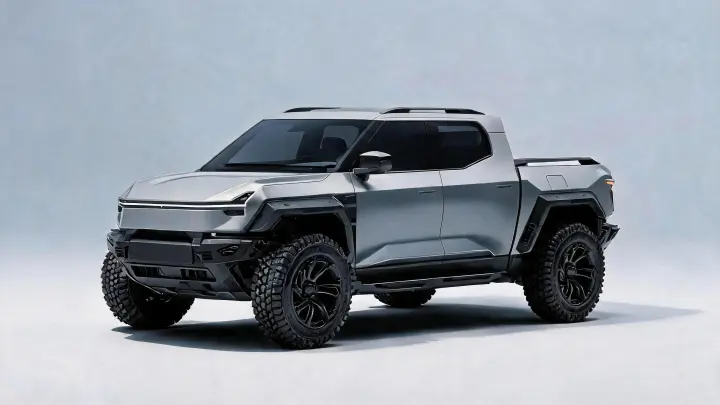 Futuristic Car Assembly Product Video cover