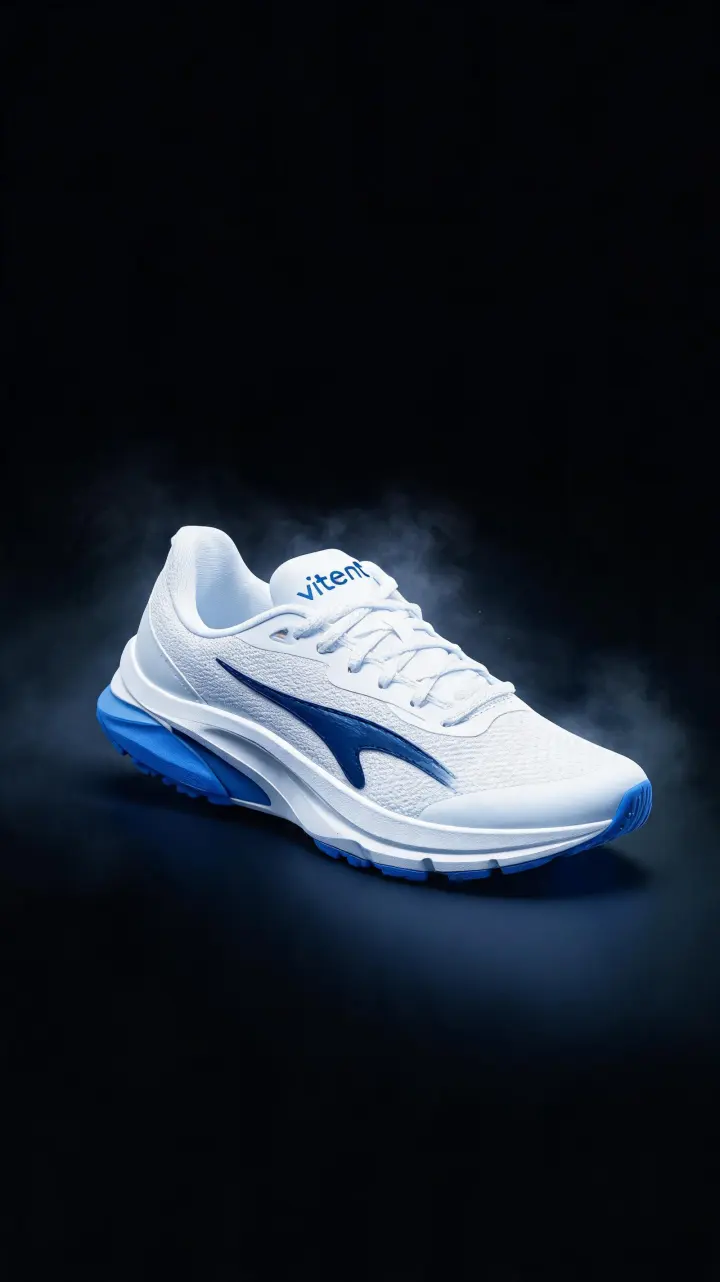 Running Shoe Rain and Night Sprint Ad Video cover