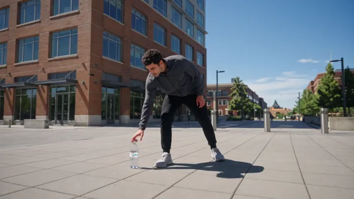 Parkour Water Bottle Product Ad Video cover